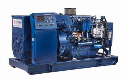 China Four Stroke Turbocharged 150 KW Marine Diesel Generator With In Line Engine for sale