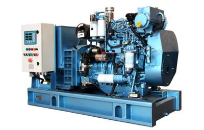 China 75KW Electric Starting Marine Diesel Generator With H Insulation Level Alternator for sale