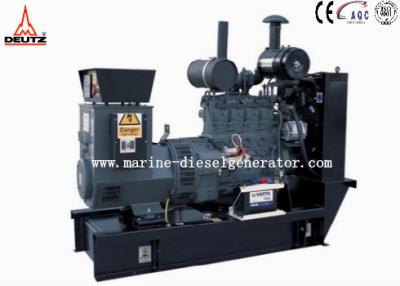 China Closed Water Cooled 4 Cylinder DC 24V Electric Start Generator Deutz Genset 50KVA for sale