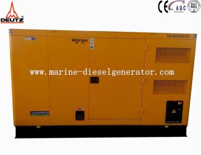 China diesel van 90KW 123.5KVA Viertaktslient Deutz Generator met AC Alternator WP6D132E200 Te koop