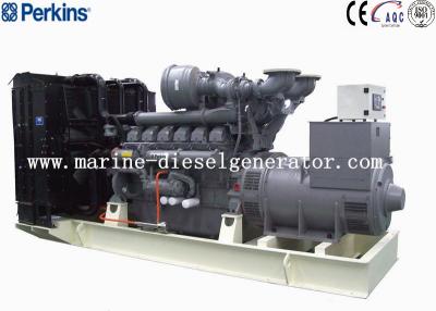 Chine Grand générateur diesel de la capacité 1688KVA Perkins, se produire de 1350KW 12Cylinders Perkins à vendre