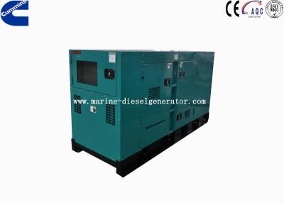 China 50HZ 125KVA Silent Cummins Diesel Generator 6 Cylinders With Canopy for sale