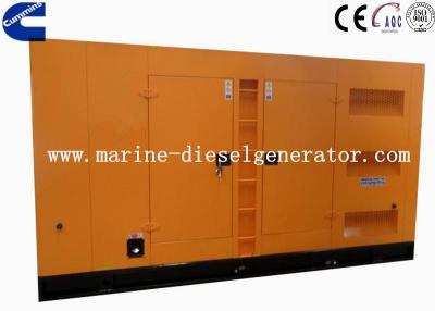 China 375KVA 1500rpm Silent Cummins Generator With AC Alternator Closed Radiator Cooling for sale