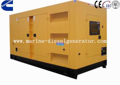 China schalldichter Cummins Dieselgenerator 500KVA 50HZ mit DC elektrischem Beginnen zu verkaufen