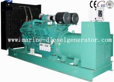 China generador diesel Turbo de 1500KVA Cummins que encarga de inter - refrescándose por comienzo eléctrico en venta