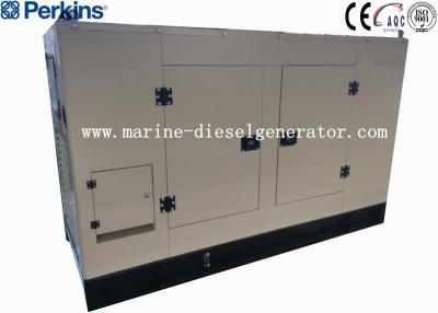 China 60KVA 3 Cylinders Soundproof Perkins Diesel Generator With Brushless Alternator for sale