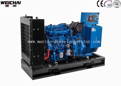 China 4 Cylinder Open Type Diesel Generator 10KW , 13.5KVA Diesel Electric Generator for sale