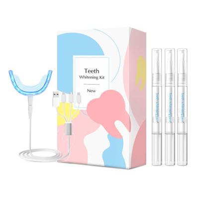 China Healthy Teeth Whitening Professional High Efficiency Home Use Teeth Whitening Light BPA FREE Mouth Tray Teeth Whitening Led Kit for sale