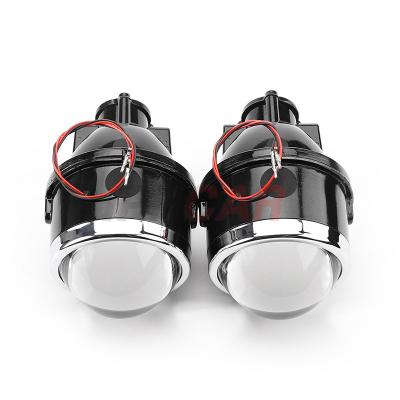 China Factory Wholesale Manufacturer 3.0 inch M612 Aluminum Fog Lamp Housing IPHCAR HID Bi Xenon Projector Fog Light Universal For Automotive for sale