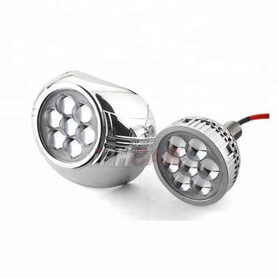 China Alloy iPHCAR i6 High Beam Projectors 3200lumen Aluminum Bi Led Spotlight With Devil Eyes Blue White Red for sale