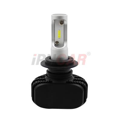 China IPHCAR Wholesale Price 9-18V X5 LED Bulb LED Headlight Aluminum Housing Plug & Play Bulb For Automotive Motorcycle for sale