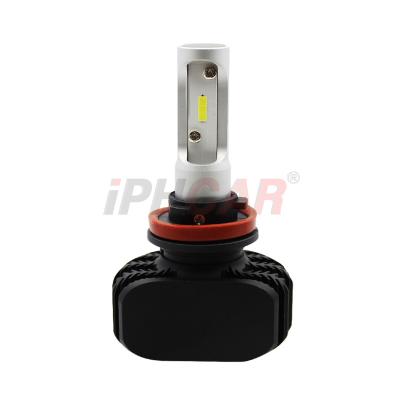 China Wholesale iPHCAR X5 LED Headlight Bulb High Power Aluminum Housing Plug & Play Bulb For Car And Motorcycle for sale