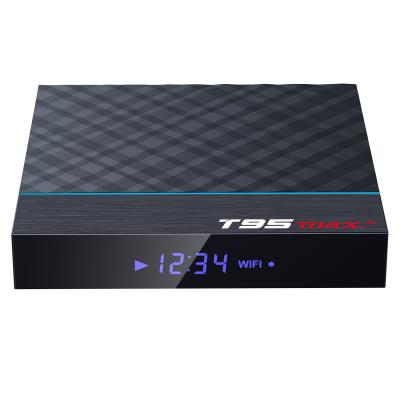 China Support 8K Drop Shipping T95 Max Plus Android 10.0 S905X3 8K HD Smart Android TV Box for sale