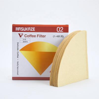 China Contemporary Coffee Filter V01 V02 Coffee Filter 1-2 Cup Portable Small Size Coffee V60 Dripper Filter for sale