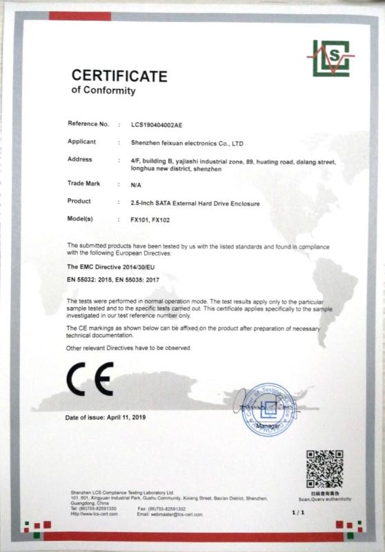 CE - Shenzhen U-Mart Technology Co., Ltd.