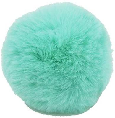 China Automatic Upholstery Real Factory Price Rabbit Fur Pom Poms Cat Toy Ball Producer for sale