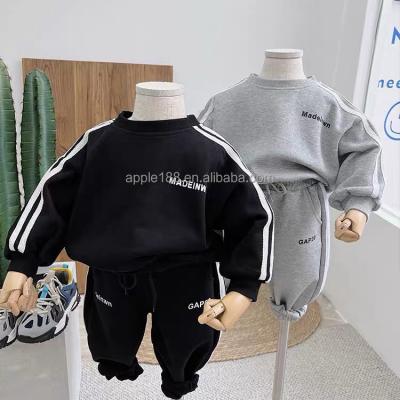 China New Popular Boys Normcore/Spring Minimalist and Autumn Suit Boys' Sports Two-Piece Set for sale