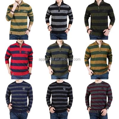 China Anti-Wrinkle Sweater Sleeve Jacquard Knitwear Crewneck Sweater Men Clothes Long Fashion Knitted Men Sweater 2022 OEM ODM Custom Men Anti for sale