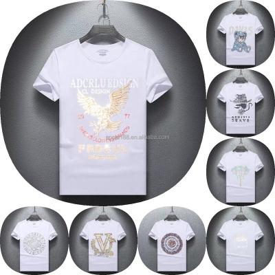 China The Other 2022 Summer Retro Fashion Milk Men's Short Sleeve T-shirt for sale