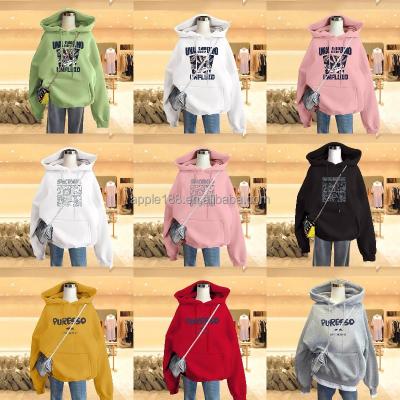 China Factory Customized Anti-wrinkle Pullover Women's High Quality Unisex Logo Hoodie Sweatshirt Suit Blast Printing Hoodie for sale