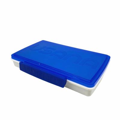 China Portable Plastic Box Large Capacity Weekly Vitamin Pill Case Travel 5 Storage Box for sale