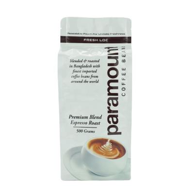 China New Design Printing Coffee Bag Moisture Proof Coffee Packaging Bag With Valve And Zipper for sale