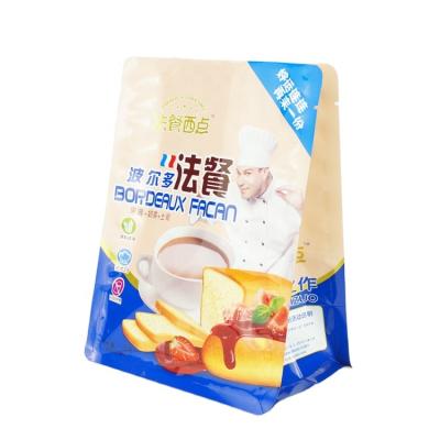 China 1kg Shock Resistance Flat Bottom Gusset Milk Powder Packaging Bags Custom Printing Foil Lined Plastic Bags For Instant Milk Powder for sale