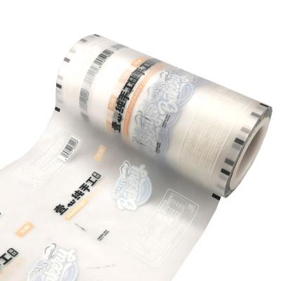 China Wholesale Custom Printing Plastic Moisture Proof Foil Laminated Flexible Packaging Heat Sealable Materials Roll Film For Automaticfood Packaging for sale