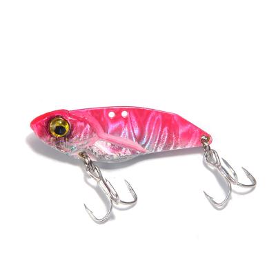 China METAL high quality durable using various 3D artificial VIB sinking fishing lures for sale