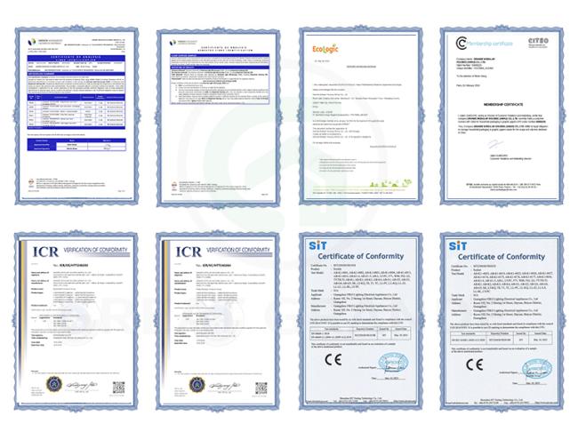 Grande House Certifications