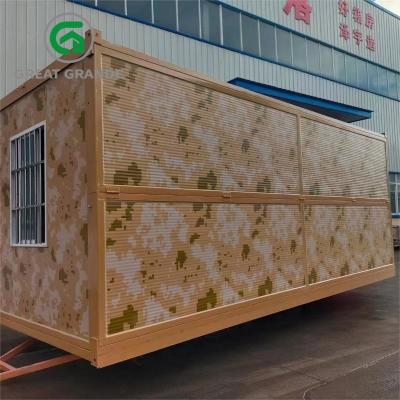 Chine Conteneur modulaire portatif préfabriqué de Chambre de pliage d'ODM pour le chantier à vendre