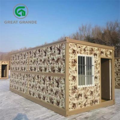 Chine Bureau modulaire portatif 40ft de construction de conteneur de Chambre d'anti vandale à vendre