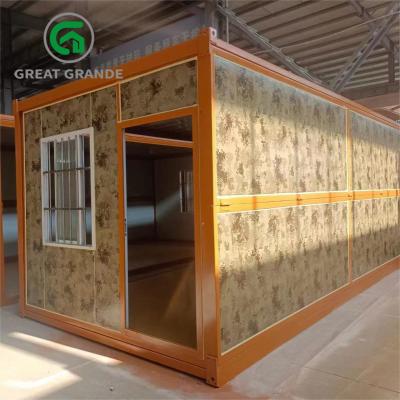 Chine Camouflez le site modulaire portatif préfabriqué Portacabin de conteneur de Chambre a galvanisé l'acier à vendre