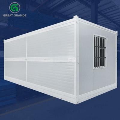 China Hogares plegables del envase del envase prefabricado de encargo de la oficina los 40ft en venta