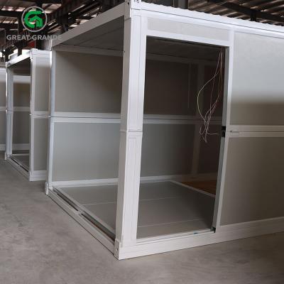 China Waterproof And Fireproof Prefab Folding Container House For Kitchen And Toilet for sale