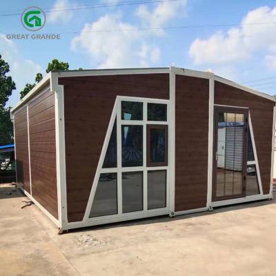 China Electric Heating Expandable Prefab House Prefabricadas Easy Assemble Casas Modulares zu verkaufen