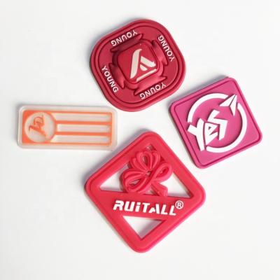 China 3D New Custom 2020 Logo 3d Rubber Patch For Apparel for sale