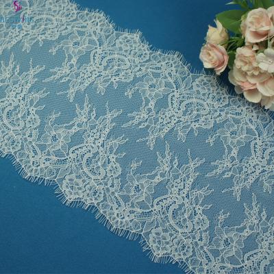 China Wholesale Cheap Rigid Eyelash Lace Rigid Nylon Band for sale