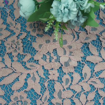 China Chenille All Over Lace Cotton Chenille Nylon Lace For Dress for sale