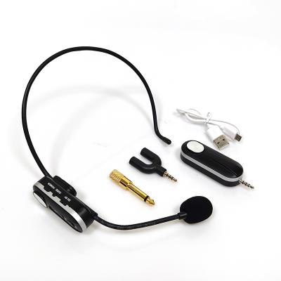 China Headset Anti-Interference Noise Canceling UHF Recording Microphone Wireless Microphone for sale