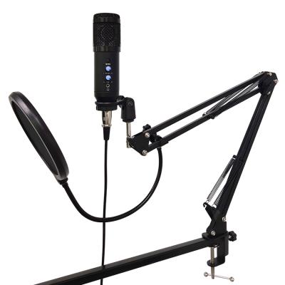 China Professional USB Microphone Good Quality Computer Recording Broadcast Bm800 Condenser MIC BM800X for sale