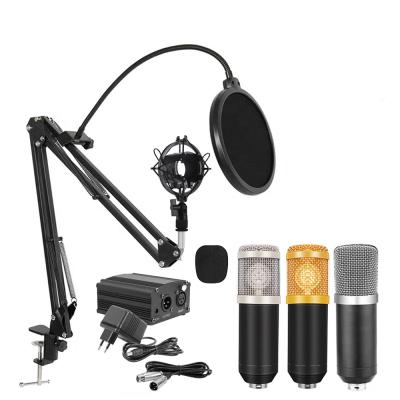 China Popular Professional Computer Live Broadcast Studio Sound Recording BM800 and Computer Microphone 48V Phantom Power Supply for sale