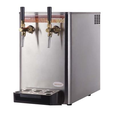 China beer table top dispenser tower with compressor cooling system 290*630*475mm (W*D*H) for sale