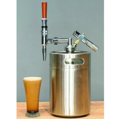 China 5L Coffee Nitro Cold Brew Mini Coffee Keg Dispenser for sale