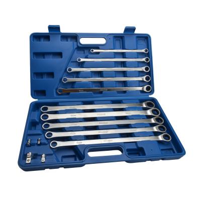 China Repair Tools Custom Logo Extra Long Flexible Ring Tool Kit Single Wrench for sale