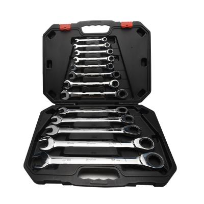 China Repair Tools Repair Combination Ratchet Wrench Set Tool Box for sale