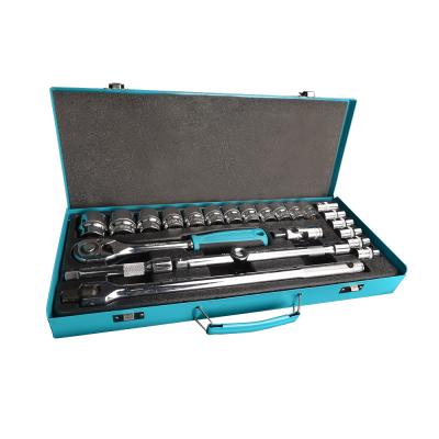 China Auto Repair Socket Set Socket Wrench Tool Box Set High Quality Professional for sale