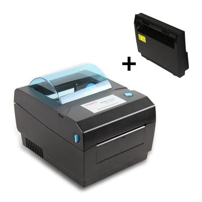 China 203dpi Black N-Mark Desktop Thermal Transfer Barcode Stickers Printers with Ribbons Label Printer for sale