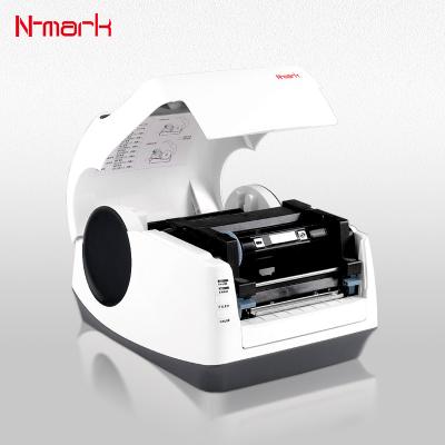 China Black N-Mark D430 Thermal Transfer Printer Barcode Sticker Printer with Same Parameter with Zebra, Tech Center Printer for sale