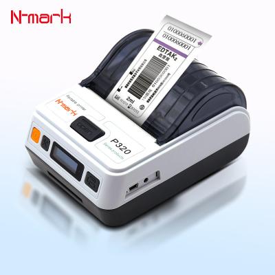 China P Type Cable Label Printer Wire Marker Thermal Sticker Printer Black N-Mark Label Printer for sale